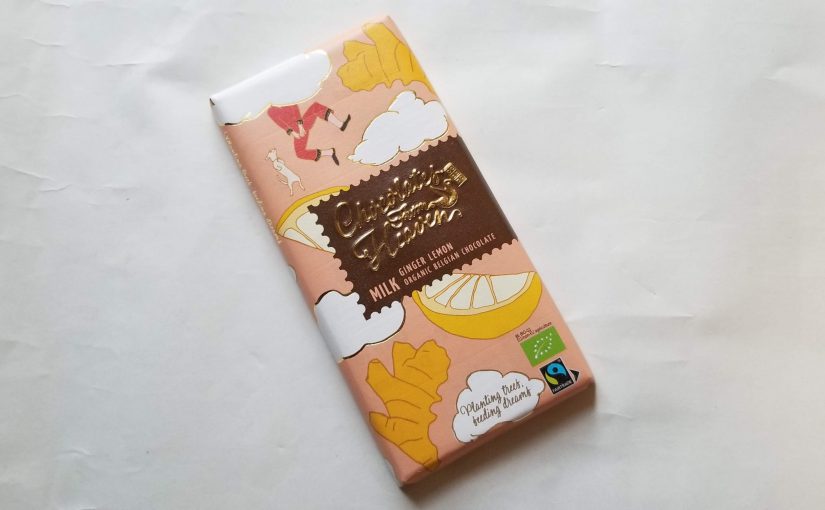 チョコレートフロムヘブン（ベルギー）＜ジンジャー＆レモンミルク＞