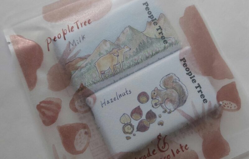 ピープルツリーNEW「ミニ・チョコセット」（ミルク・ヘーゼル）